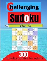 Challenging sudoku book 16