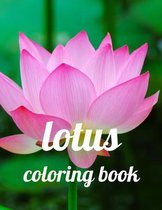 Lotus coloring book