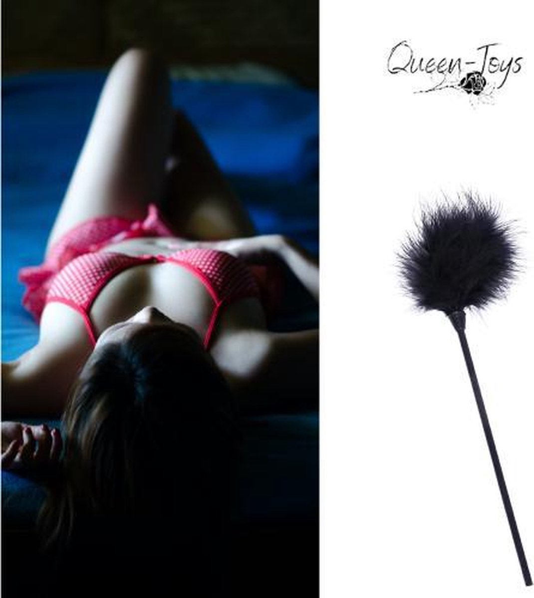 Kietelaar - Zwarte pluim - Erotiek - Zwarte - Erotiek afbeelding