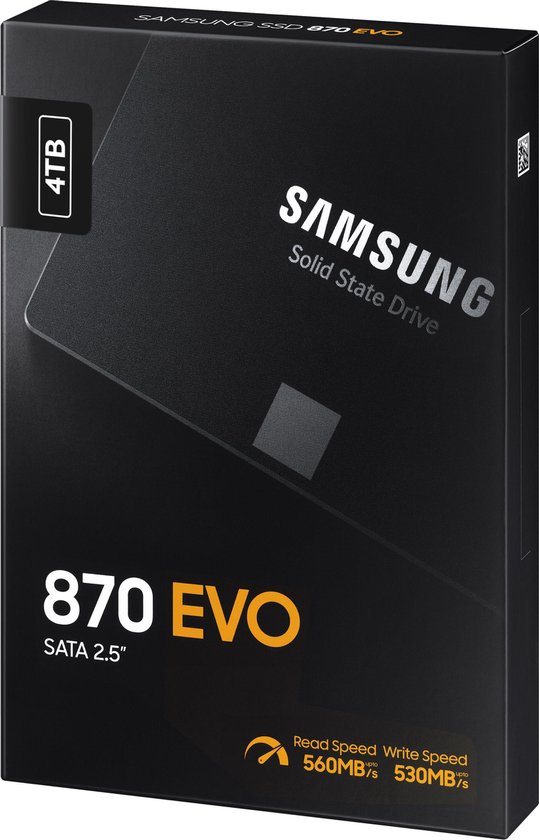 内蔵型SSD Samsung 870 EVO 4TB SSD samsung-870-evo-4tb-ssd-25-