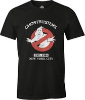 Ghostbusters - Black Men's T-shirt New York City - M