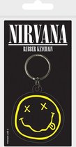 Nirvana - Smile Rubber Sleutelhanger