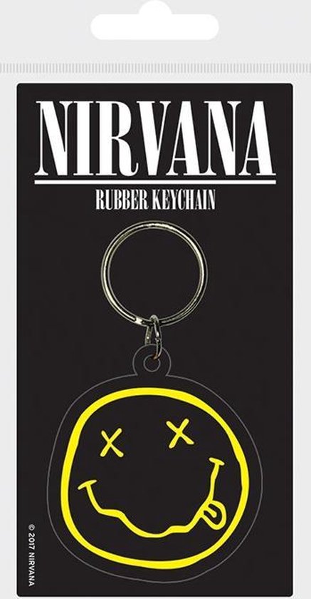 Porte-clés Nirvana (noir / or)