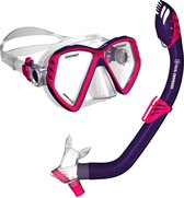 US Divers Regal Combo - Snorkelset - Kinderen - Paars/Rood