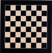 Luxe schaakbord 40x40cm zwart
