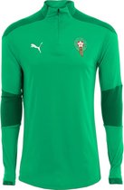 PUMA Marokko 1/4 Zip Trainingstrui - Groen - Maat L