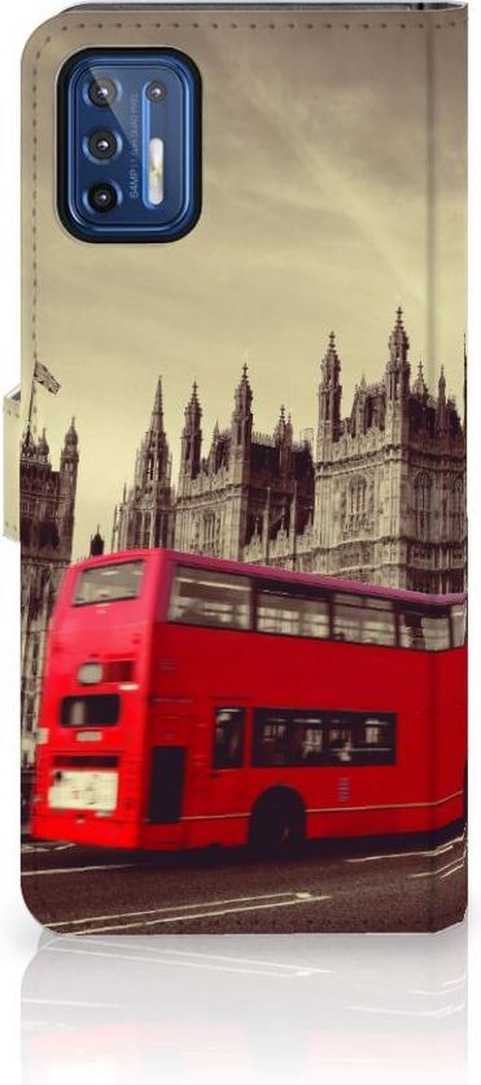 Motorola Moto G9 Plus Flip Cover Londen