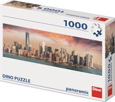 Puzzle Dino de Manhattan au coucher du soleil - 1000 pièces - adultes et enfants