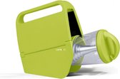 LUTEC | mini butterfly | portable LED lamp | 164 x 77 mm | oplaadbaar d.m.v. solar | dimbaar (4 standen) | ingebouwde USB lader | groen