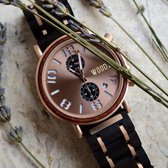 Geschenkset houten horloge en armband Eloise