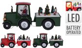 Tractor Groen Met LED en Geluid - 36 cm