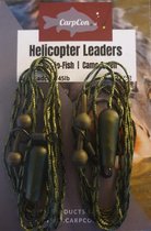 Helicopter/Chod System Leaders - 45lb - 100cm - 2 stuks - Chod/Helikopter Leadcore Leaders