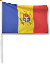 Vlag Moldavie 150x225 cm.