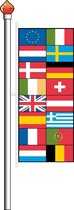 Meerlanden vlaggen zonder tekst 240 x 90 cm