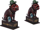 Hond met sigaar - Spaarpot - Mechanische spaarpot - 21,1 cm hoog