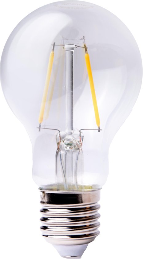 Leddy's - LED Lampen Peer - Plasticvrij - 2W - Dimbaar - E27 Grote Fitting  - 2700K... | bol.com
