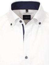 Venti Modern Fit Overhemd Wit Strijkvrij 113644200-000 - M