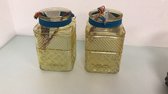 Gele Lantaarns - 2 stuks - 19x12cm
