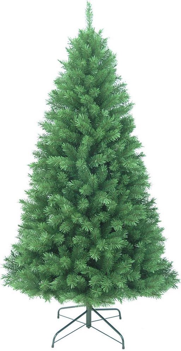 Cosy & Home Kerstboom Alaskan - Ø157 x (H)300cm - 2460 tips Plooitakken - Metalen voet