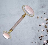 Rozenkwarts (Rose Quartz) Gezicht & Lichaam roller