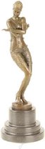 Coy Dancer - Bronzen beeld - Danseres op sokkel - 37,6 cm hoog