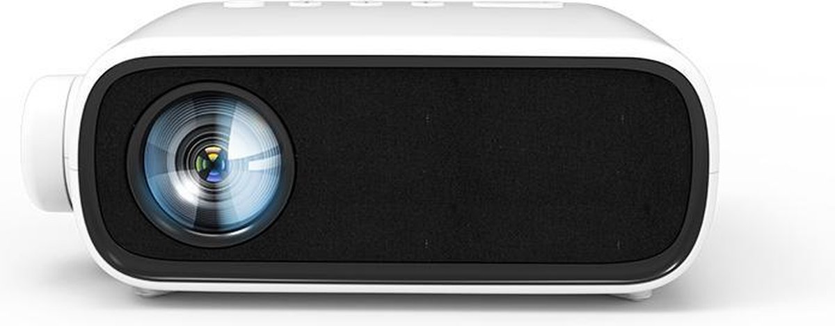 Fuegobird Mini Beamer Projector - Pocket Beamer YG280 - Draagbaar - LED - 1080P - HD- 5500 Lumen - Wit