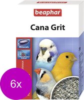 Beaphar Cana Parelgrit - Vogelsupplement - 6 x 250 g
