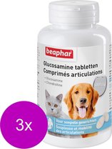 Beaphar Glucosamine Tabletten - Voedingssupplement - Gewrichten - Spieren - 3 x 60 stuks