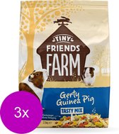 Supreme Tiny Friends Farm Gerty Guinea Pig Tasty Mix - Caviavoer - 3 x 2.5 kg