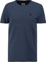 Garcia Heren T-shirt Blauw - Maat S