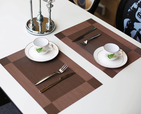 Sets de table - Assiette de dessous de verre - Décoration de table - Couvre- table -... | bol.com