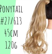 Clip In Ponytail #27/613 zomer blond