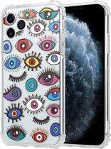 ShieldCase geschikt voor Apple iPhone 11 Pro hoesje met gekleurde oogjes