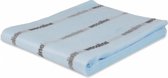 Stofwisdoek 80x25cm Polypropyleen 18 gr/m2 + 12% impr., blauw 500stuks