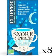 Clipper Organic Snore & Peace Night Time Tea  - 8 x 20 zakjes