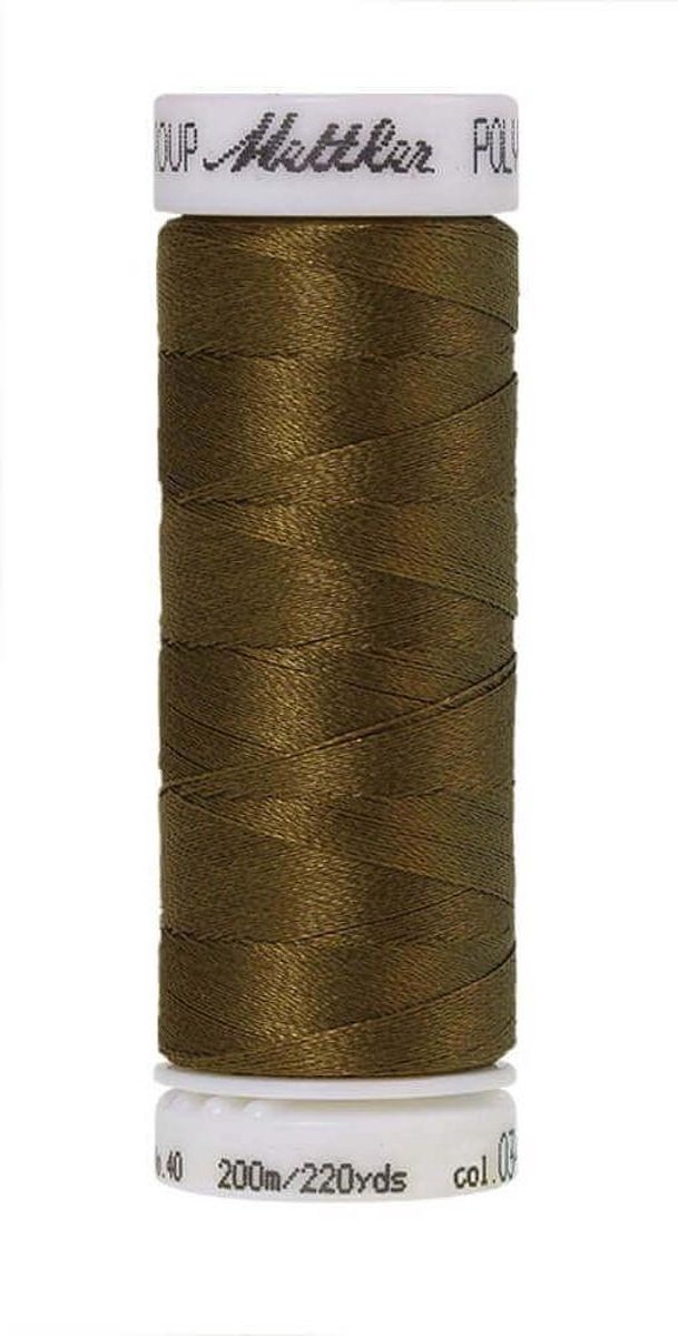 AMANN POLYSHEEN NAAI-BORDUURGAREN, COL-0345 GROEN, 200M, PER STUK.