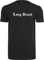 Urban Classics Heren Tshirt -S- Long Beach Zwart