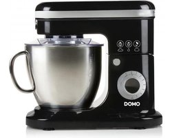 Domo DO1023KR - Keukenmachine - 6L - Zwart