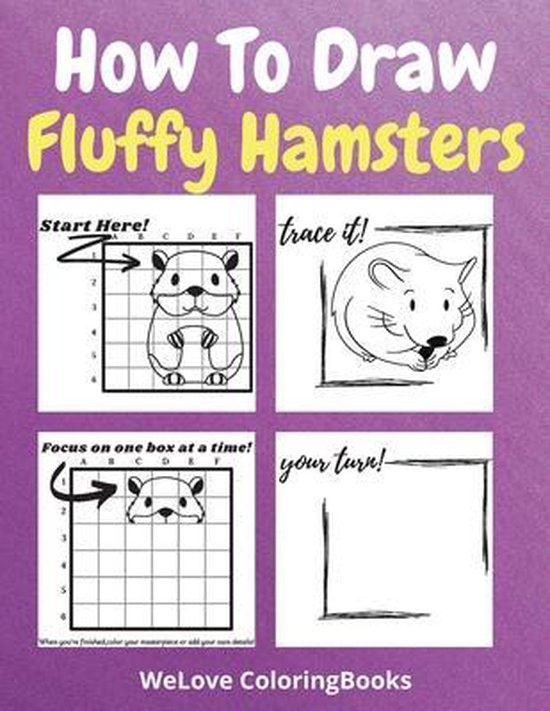 How To Draw Fluffy Hamsters WL ColoringBooks 9781716258251 Boeken 