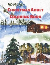 HO HO HO Christmas Adult Coloring Book