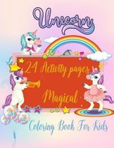 Unicorn Coloring Book For Kids