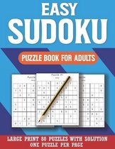 Sudoku Puzzle Book For Adults
