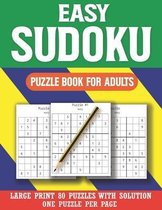 Sudoku Puzzle Book For Adults