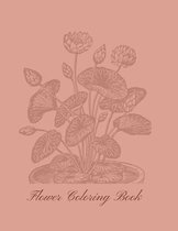 Flower Coloring Book