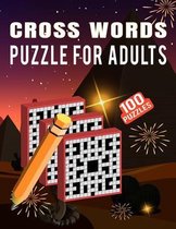 Cross Words Puzzle For Adults - 100 Puzzles