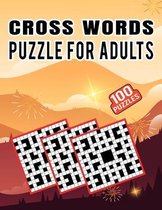 Cross Words Puzzle For Adults - 100 Puzzles