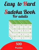 Easy to Hard Sudoku Book for Adults