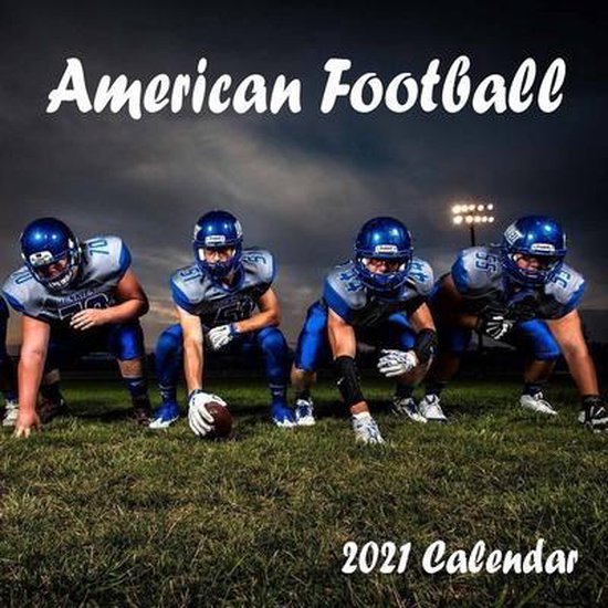 American Football Calendar 2021, American Football 9798588059336