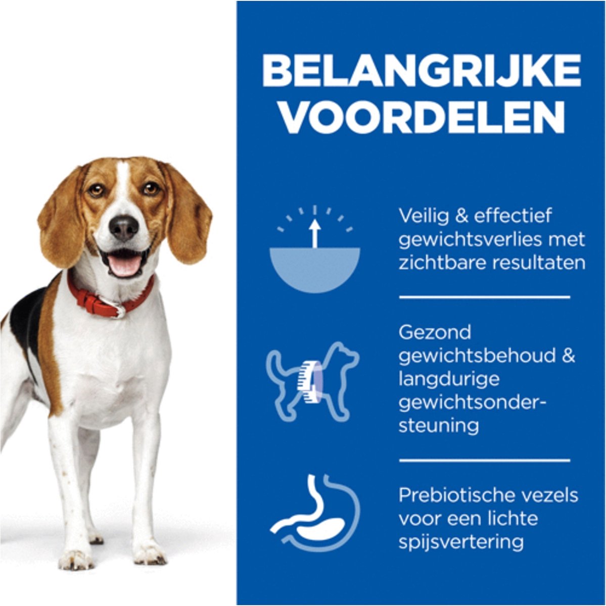 Hill's Canine Perfect Weight Adult Medium Kip - Hondenvoer - 12 kg thumbnail 4
