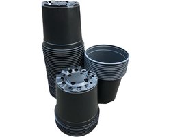 Kweekpot zwart – Ø15cm, hoogte 13cm, 1,5 liter (50 stuks)